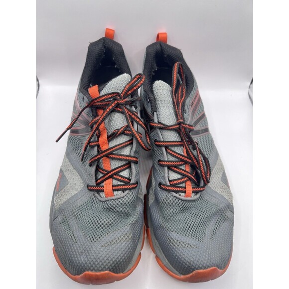 Merrell Mens 12 MQM Flex Hiking Shoes Gray Orange J45867 Low Top Sneakers Gray - Picture 3 of 7